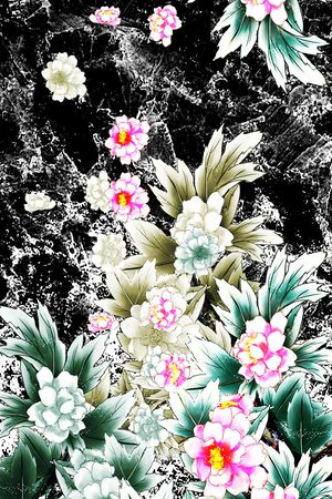 数码华亿平台印花华亿平台图片