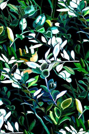 热带华亿平台印花华亿平台图片