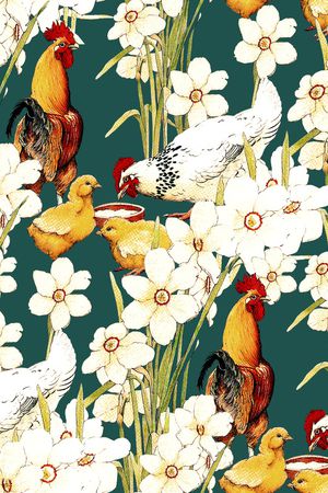 蒲公英印花华亿平台图片