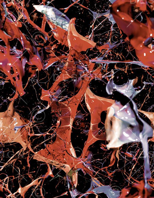 抽象印花华亿平台图片