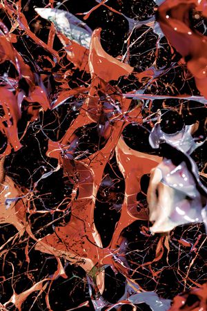 抽象印花华亿平台图片