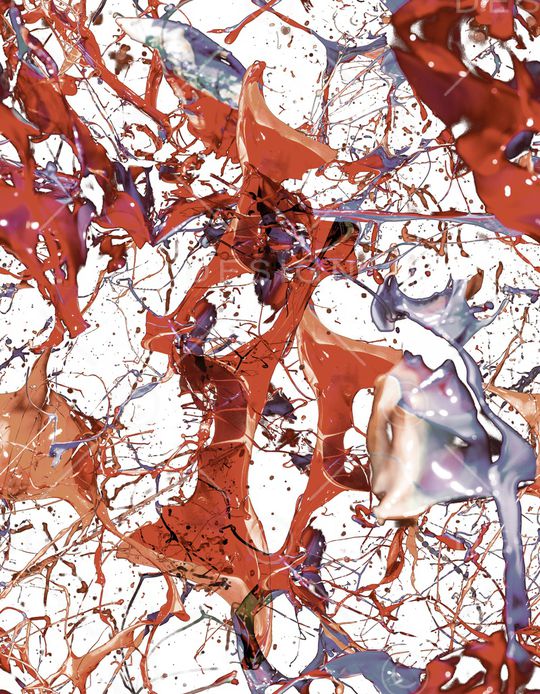 抽象印花华亿平台图片