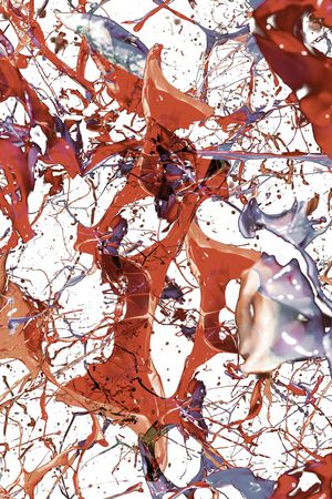 抽象印花华亿平台图片