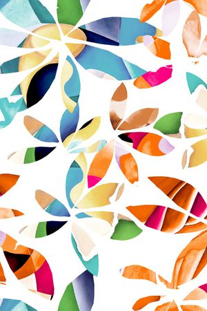 抽象印花华亿平台图片