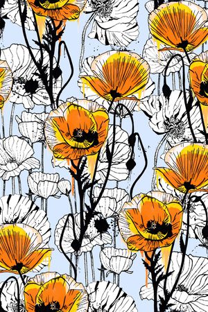 虞美人印花华亿平台图片