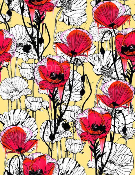 蒲公英印花华亿平台图片