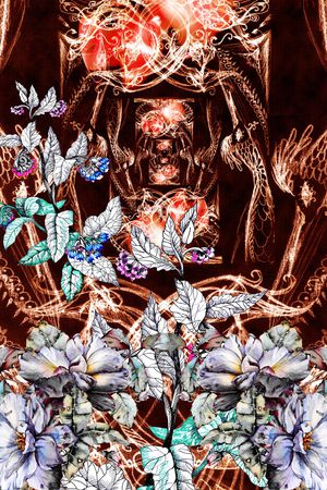 数码华亿平台印花华亿平台图片