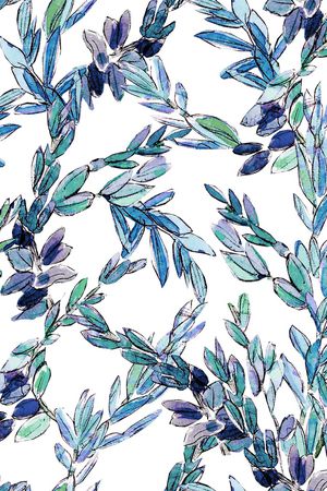 绿植树叶印花华亿平台图片