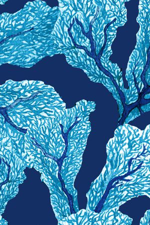 珊瑚印花华亿平台图片