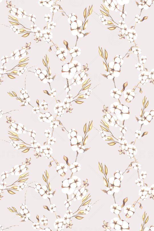 手绘花卉印花华亿平台图片