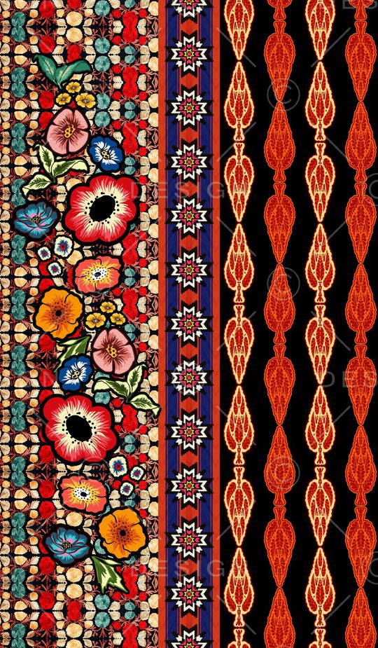 条纹印花华亿平台图片