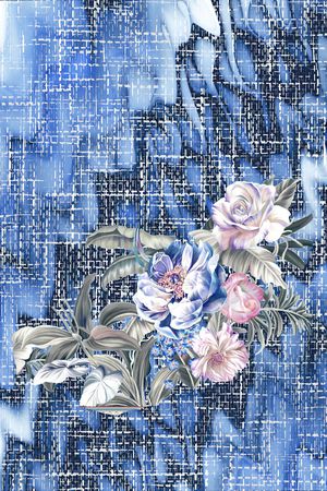 定位花印花华亿平台图片