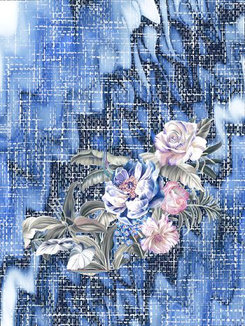 定位花印花华亿平台图片