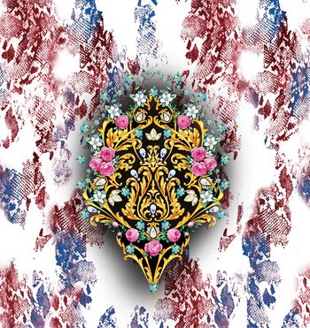 定位花印花华亿平台图片