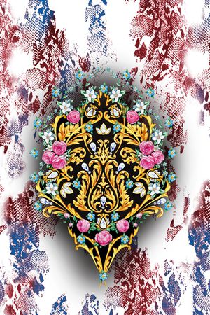 定位花印花华亿平台图片