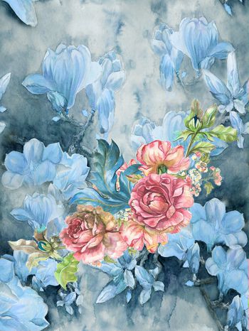 定位花印花华亿平台图片