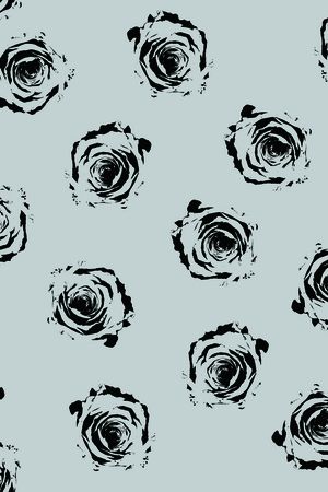 抽象花卉印花华亿平台图片