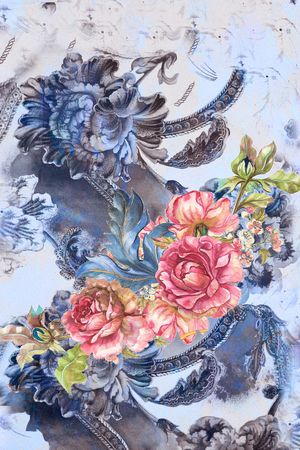 定位花印花华亿平台图片