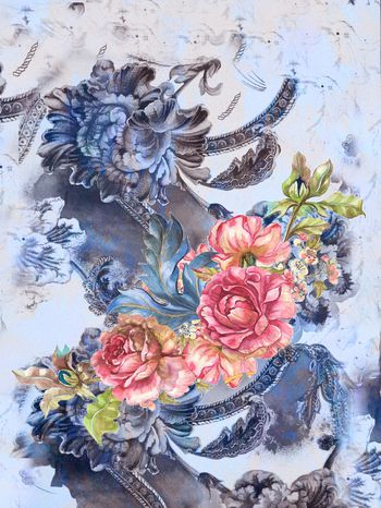 定位花印花华亿平台图片