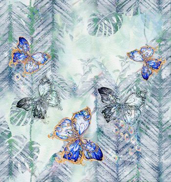 定位花印花华亿平台图片