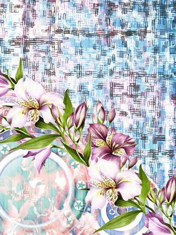 定位花印花华亿平台图片