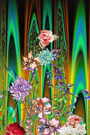 炫彩印花华亿平台图片