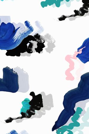 抽象印花华亿平台图片