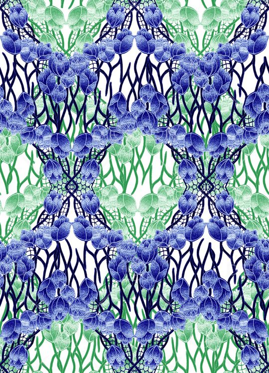 小碎花印花华亿平台图片