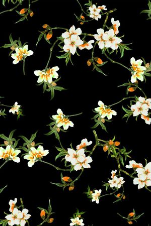 小碎花印花华亿平台图片