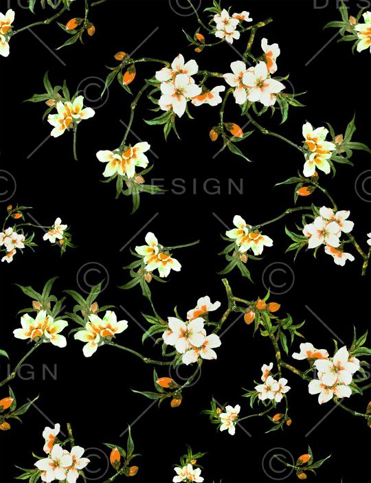 小碎花印花华亿平台图片