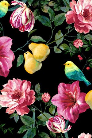 牡丹印花华亿平台图片