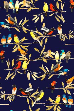 鸟印花华亿平台图片