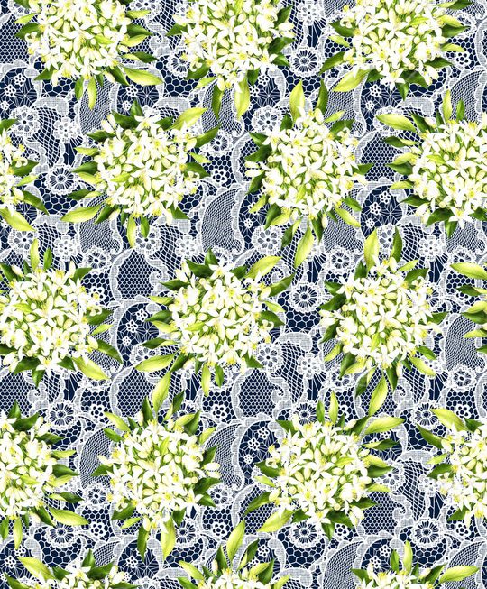 小碎花印花华亿平台图片