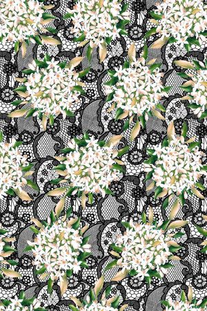 小碎花印花华亿平台图片