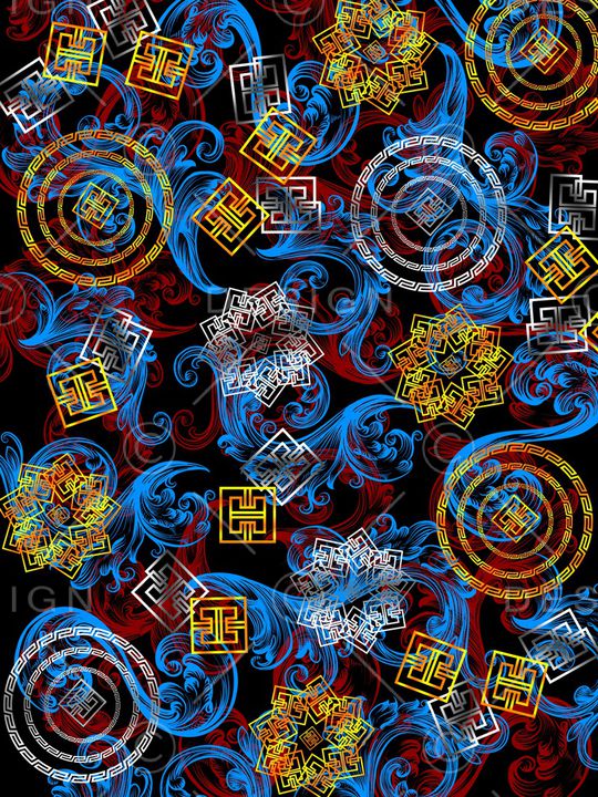 大牌风印花华亿平台图片