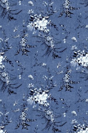 小碎花印花华亿平台图片