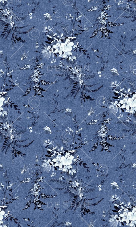 小碎花印花华亿平台图片