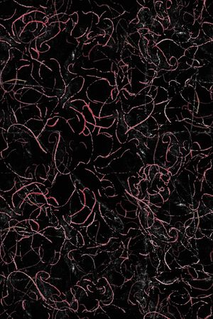 抽象花卉印花华亿平台图片