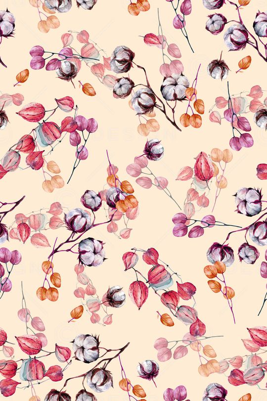 植物印花华亿平台图片