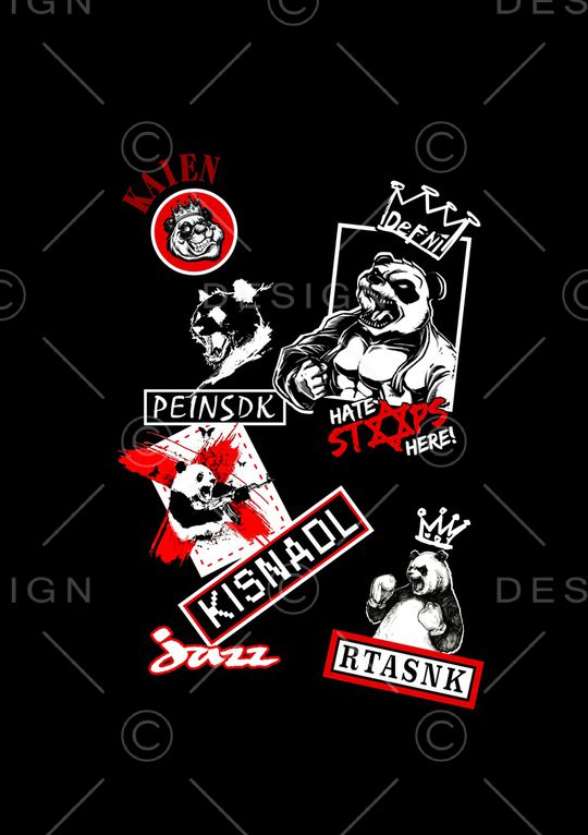 熊猫印花华亿平台图片