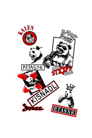 熊猫印花华亿平台图片