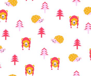 卡通人物印花华亿平台图片