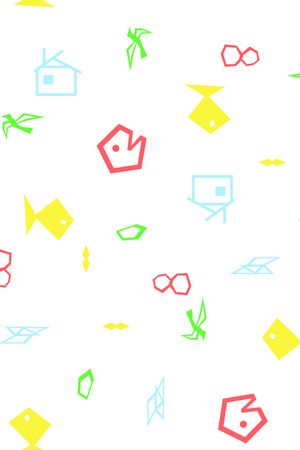 卡通人物印花华亿平台图片