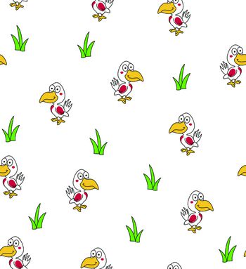 卡通人物印花华亿平台图片