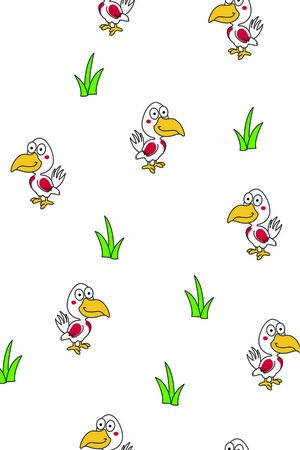 卡通人物印花华亿平台图片