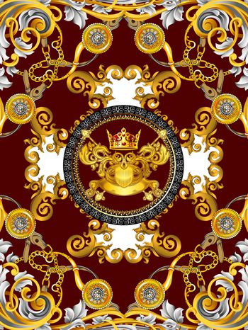 链条印花华亿平台图片