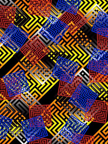 欧式风印花华亿平台图片