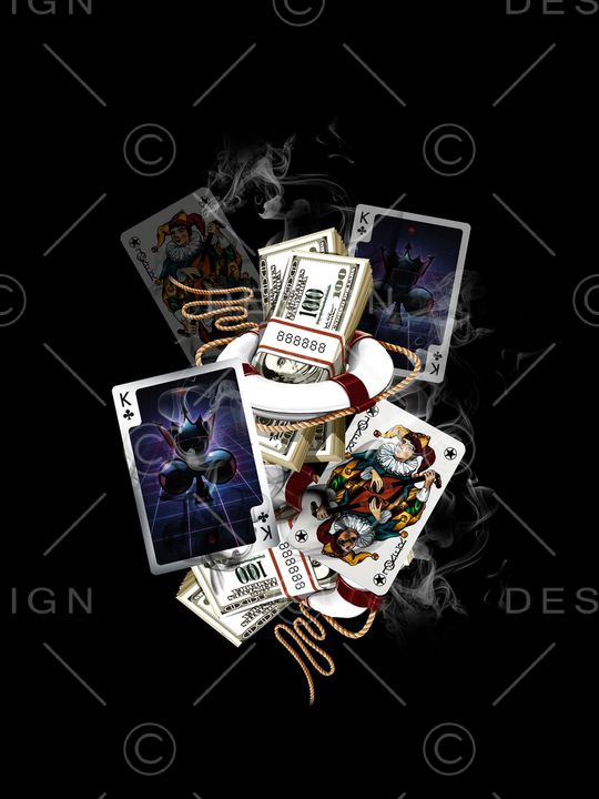 扑克印花华亿平台图片