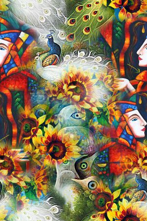 数码华亿平台印花华亿平台图片