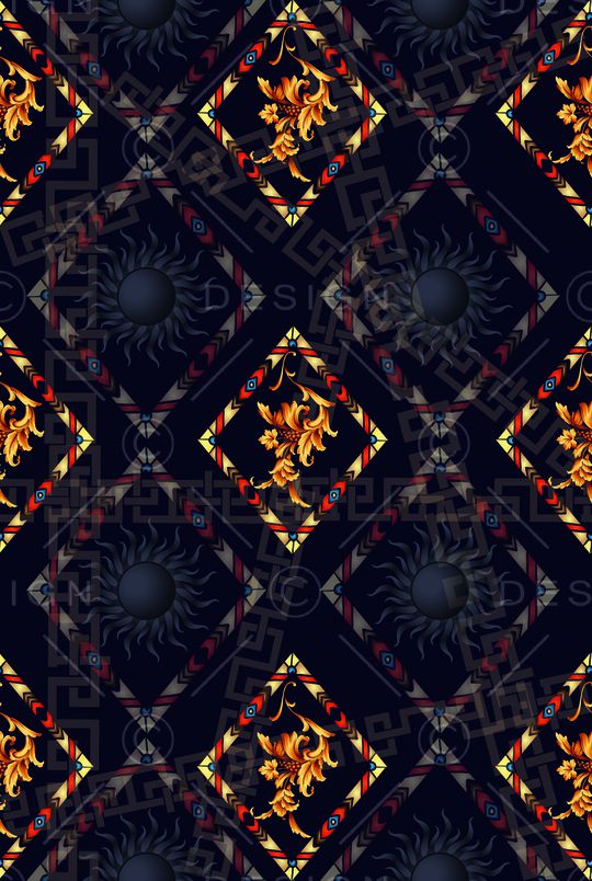 抽象男装印花华亿平台图片